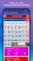 UK Calendar 2023 স্ক্রিনশট 1