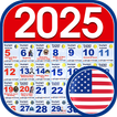 US Calendar 2025 icono