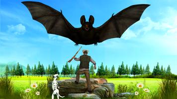 Bat Hunting Game - Bird Hunter Affiche