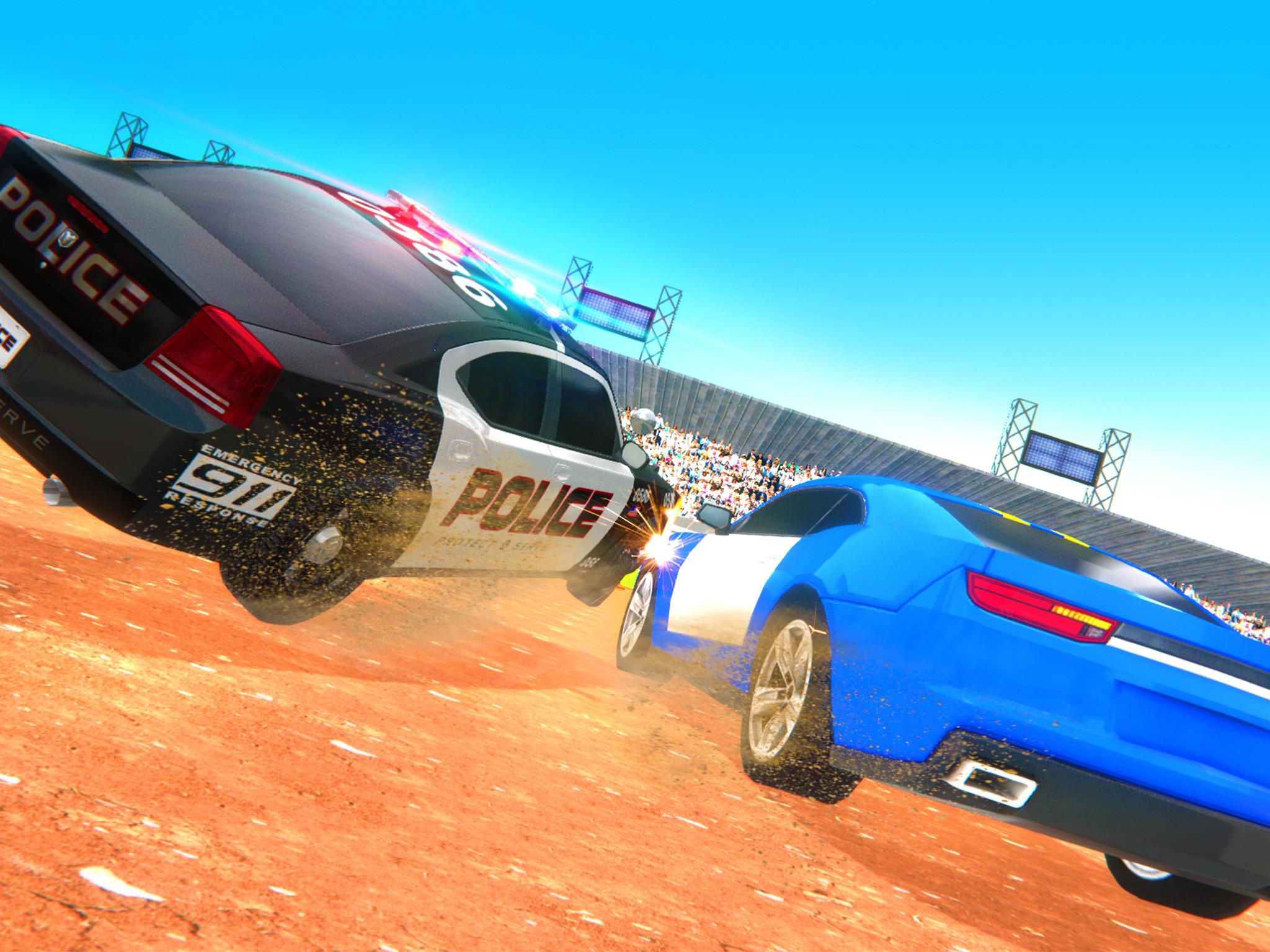 derby car crash stunts