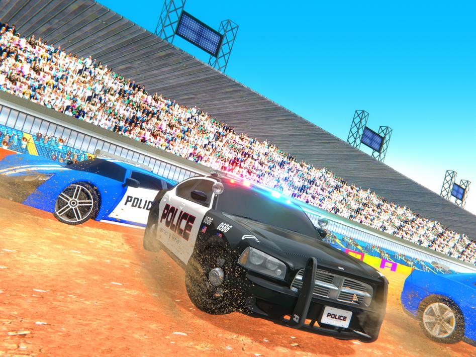 derby car crash stunts