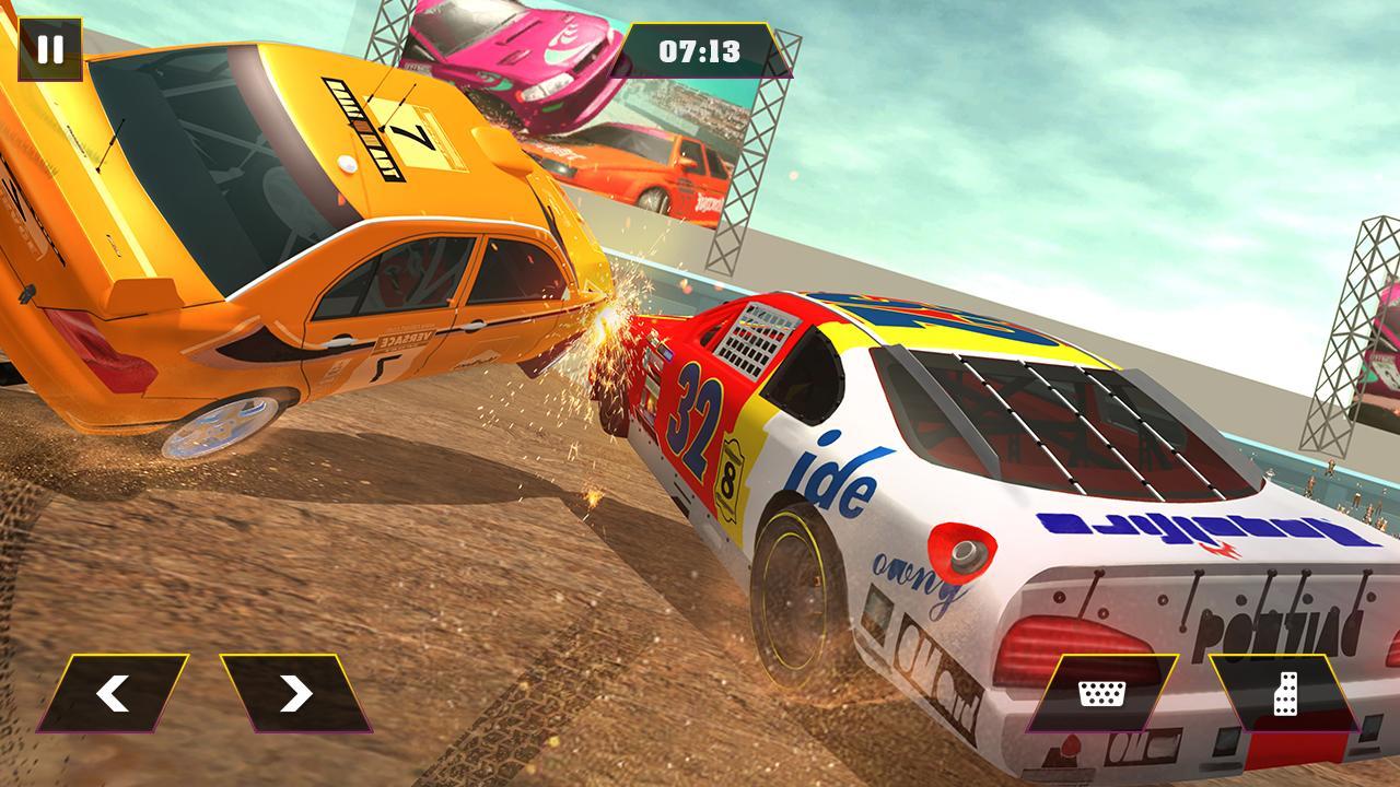derby car crash stunts