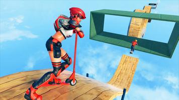 Hero Scooter Racing Trick Game Plakat