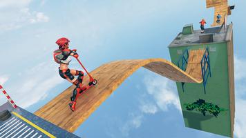 Hero Scooter Racing Trick Game Screenshot 2