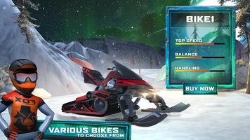 Snow Mountain Bike Racing Game screenshot 2