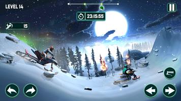 Snow Mountain Bike Stunts Game Plakat