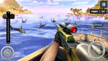 Wild Shark Hunting Attack 3D capture d'écran 1