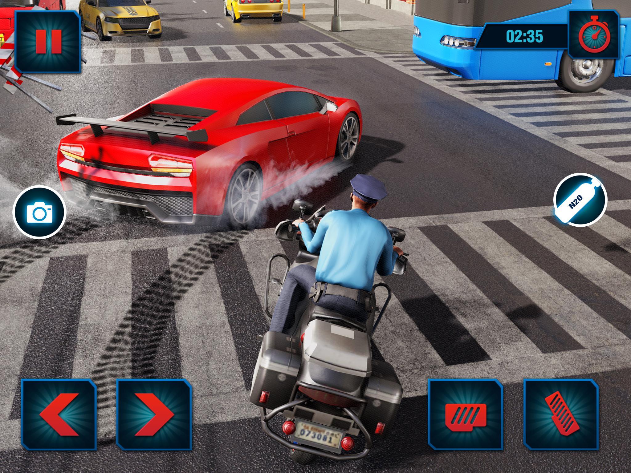 City Police Bike Chase Highway Bike Racing Game For Android Apk Download - epic motorcycle police chase in jailbreak roblox jail