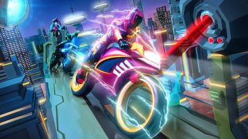 SuperHero Legends- Bike Racing capture d'écran 2