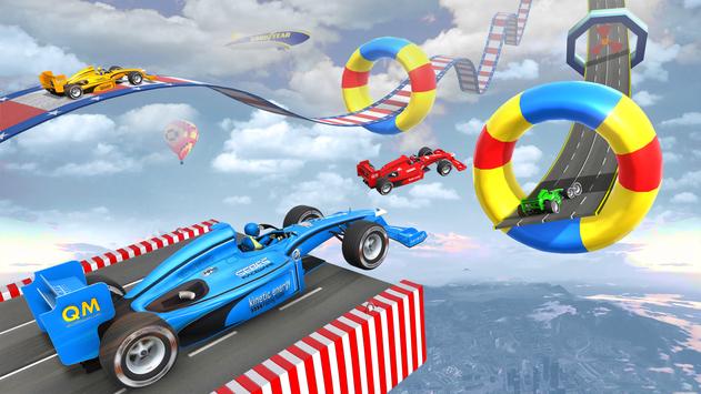 公式賽車特技 3D - 不可能的軌道汽車駕駛。角色扮演遊戲, 競速遊戲, 模擬遊戲 截图 11