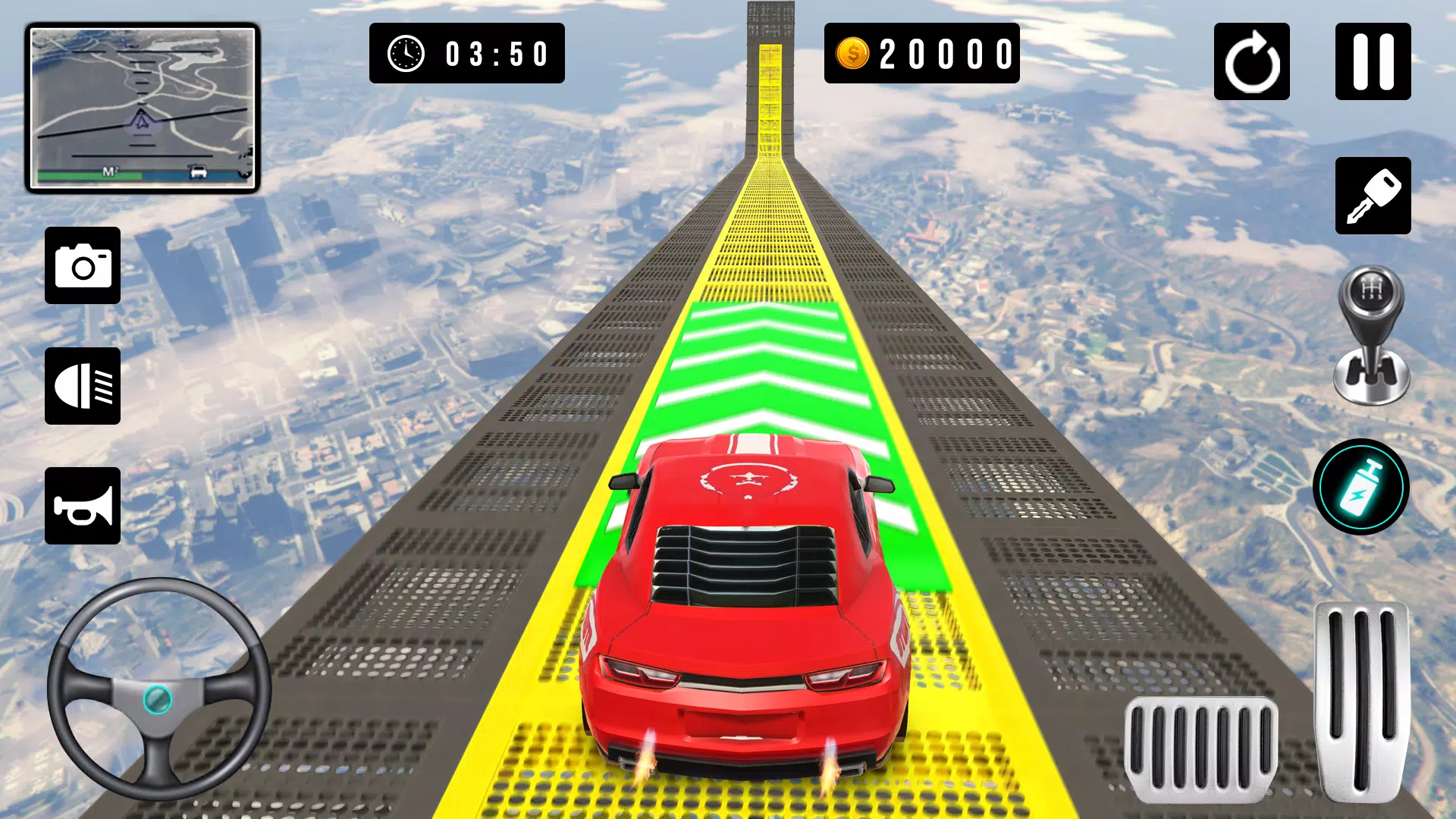 Jogo de Carro - Imposible Stunt Car Tracks 3D - Corrida Impossível