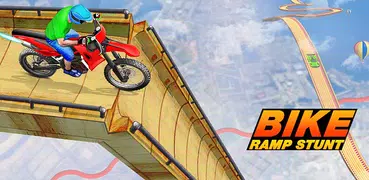 Mega Ramp Stunt Bike Games