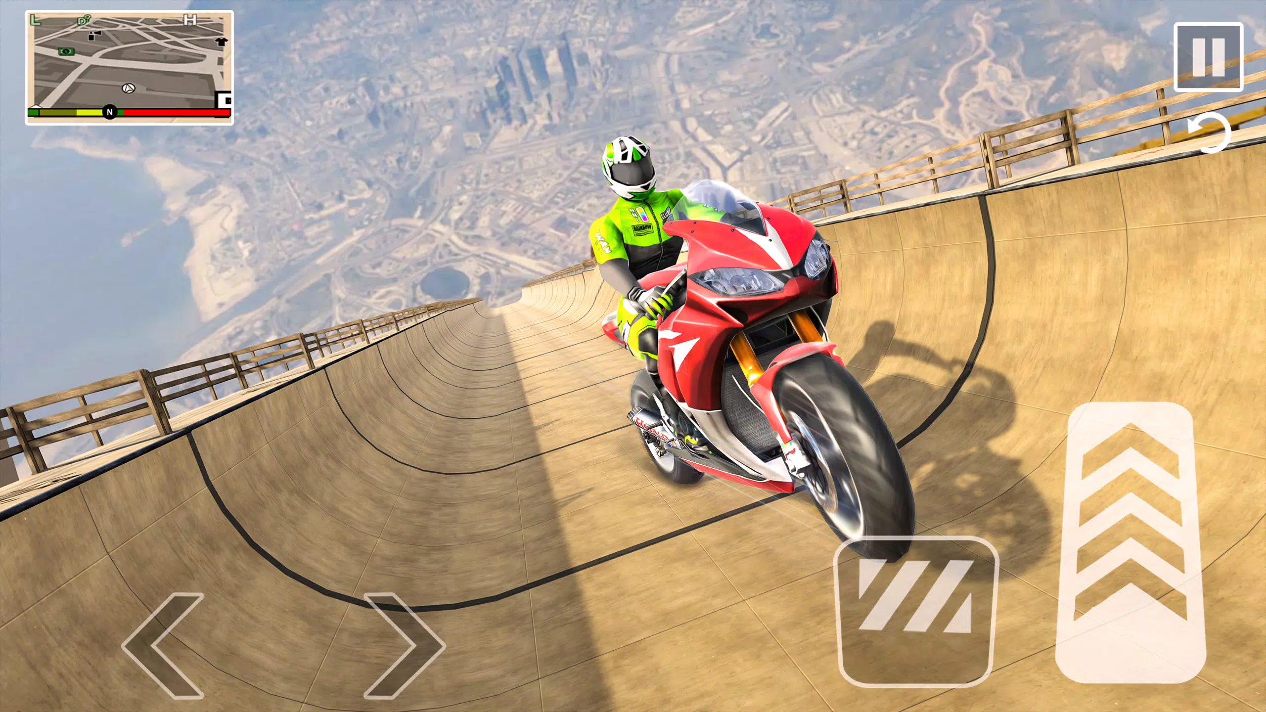 РњРѕС‚РѕС†РёРєР»С‹ Stunt Racing