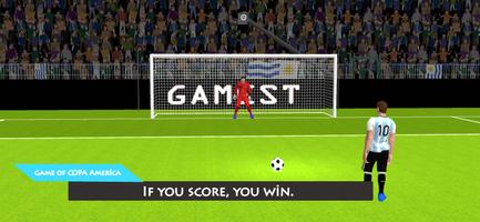 Copa America Penalty Freekick syot layar 1