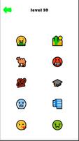 Emoji matching puzzle games 2D captura de pantalla 2