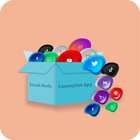 Social media apps bundle icon