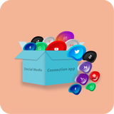 Social media apps bundle иконка