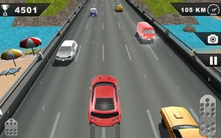 Highway heavy traffic racer 2018: Fast driving car capture d'écran 1