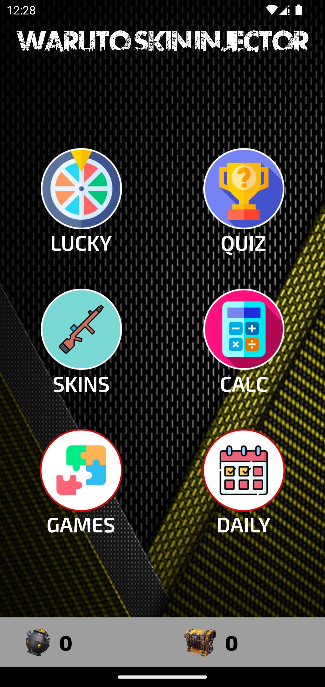 Warlito Skin Injector APK للاندرويد تنزيل