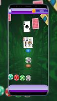 Blackjack Game House of Cards الملصق