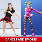 Battle Royale Dances and Emotes أيقونة