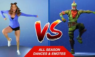 Dance Emotes Battle Challenge - VS Mode captura de pantalla 2
