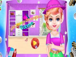 Girls House Cleaning - Home Cleanup Girls Game পোস্টার