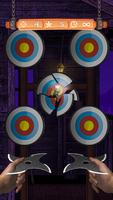 Ninja Shuriken Hit & Knockdown Plakat