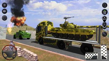 آرمی ڈیلیوری ٹرک گیمز 3D۔ اسکرین شاٹ 2