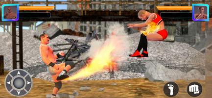 Real Wrestling - Ring Fighting captura de pantalla 1