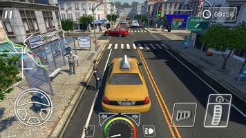 City Taxi Driving Simulator 3D-poster