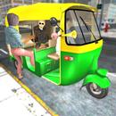 Ciudad auto rickshaw - tuk tuk simulador APK