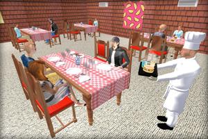 Kitchen Chef Food Cooking Game syot layar 1
