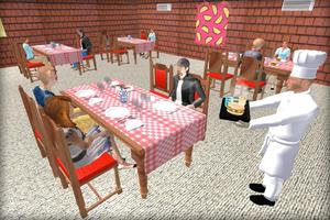 Kitchen Chef Food Cooking Game imagem de tela 1