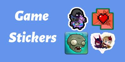 Gamesticker for Whatsapp (WAStickerApp) 海报