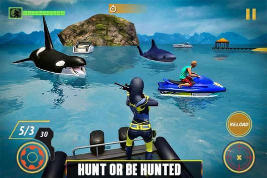 Shark Hunting: Animal Shooting Games screenshot 3