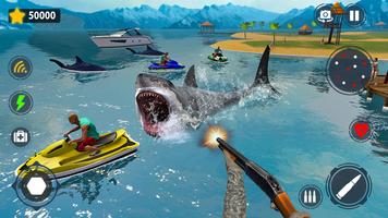 Shark Games & Fish Hunting スクリーンショット 2