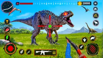 Dinosaur Games Hunting Gun 3D โปสเตอร์