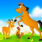 Animal Running Game 3d Offline أيقونة