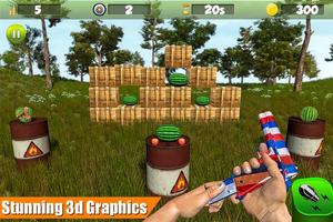 FPS Fruit Shooting Gun Games imagem de tela 1