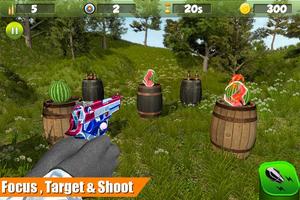 FPS Fruit Shooting Gun Games captura de pantalla 2