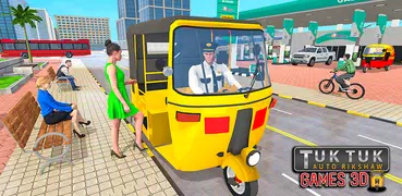 自動人力車運転ゲームオフライン
