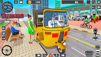 CNG Rickshaw Game TukTuk Auto poster