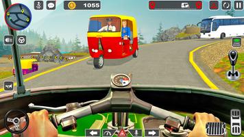 game mengemudi becak nyata screenshot 3