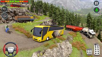4x4 Mountain bus driving Game ภาพหน้าจอ 1