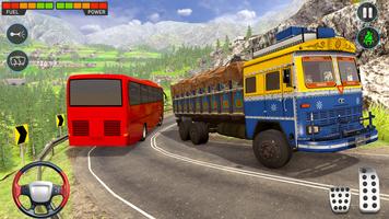 4x4 Mountain bus driving Game ảnh chụp màn hình 3