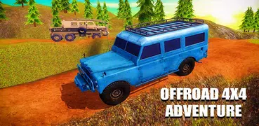 Offroad Jeep Driving: Real Jeep Racing Adventure