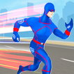 Police Light Speed Robot Hero: Crime City Shooting