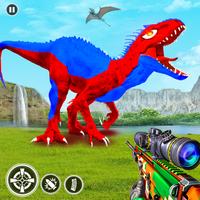 Wild Dino Hunting: Gun Games постер
