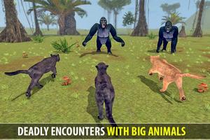 Panther Simulator: Wildlife Animal  Sim Ekran Görüntüsü 1